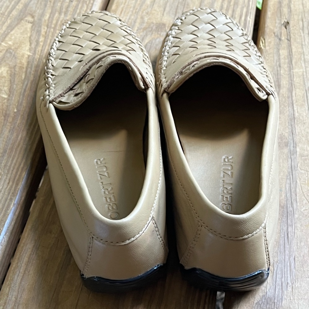 Robert Zur Petra Womens 8.5 Leather Driving Shoe Loafer Classic Preppy Old Money - Picture 6 of 8